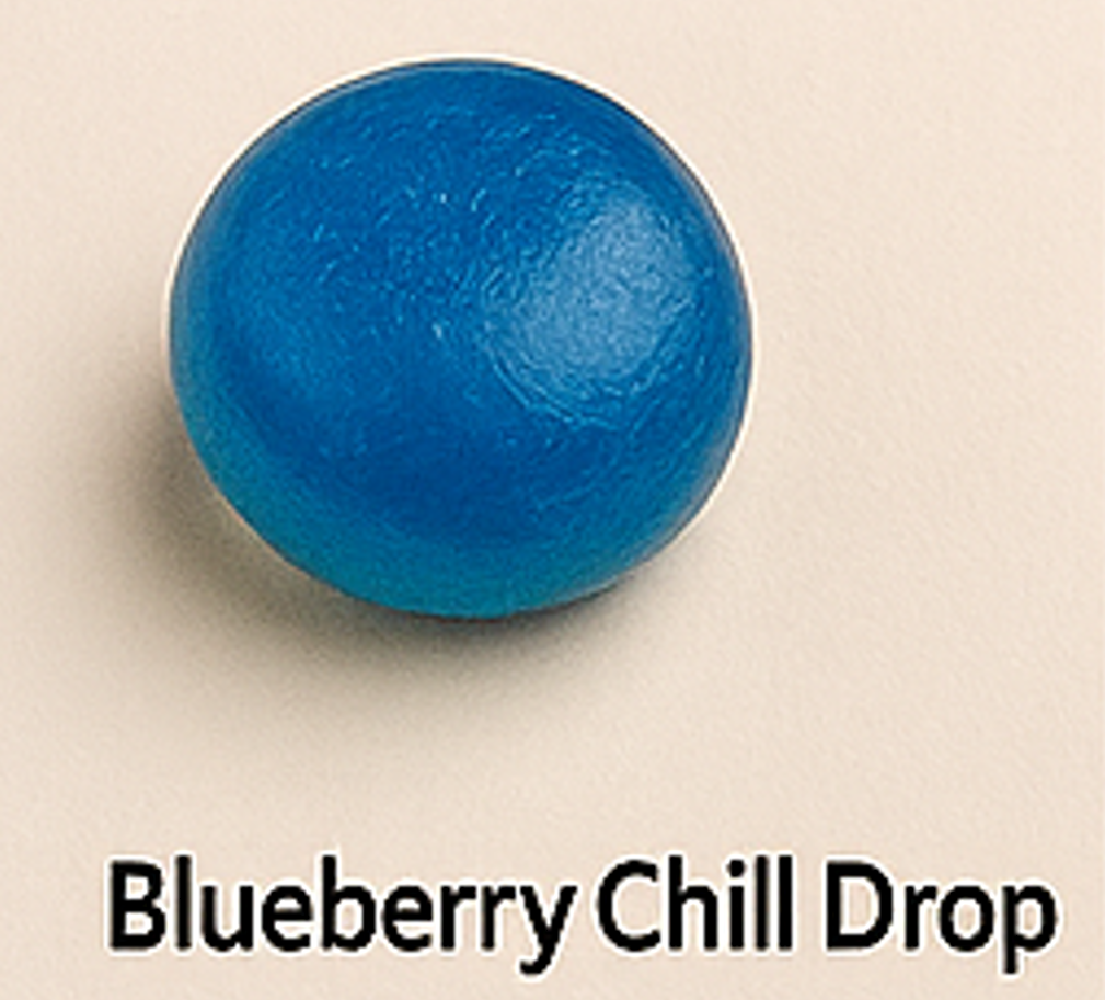 Blueberry Chill Drop - Cool Blue Hard Candy